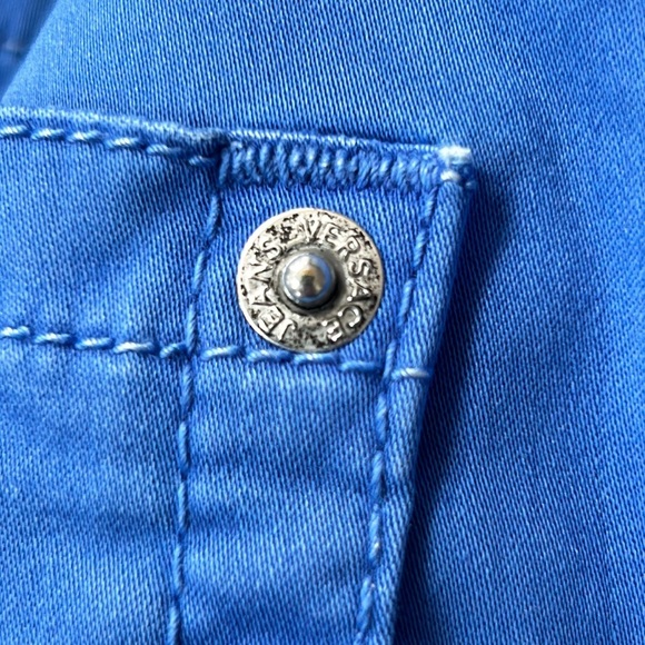 Versace jeans.  Size 30 USA.  Blue. Authenticated through www.certilogo.com. - Picture 6 of 13